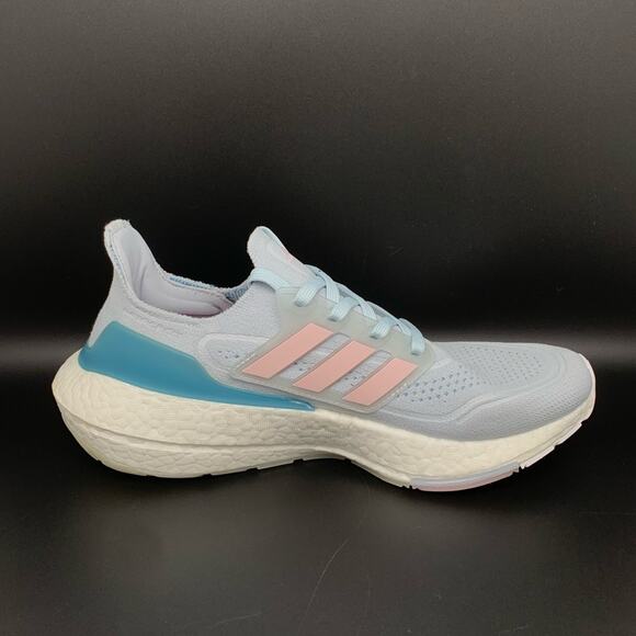 Adidas Ultraboost‎ 21 Grey Pink Running Shoes FY0395 Women’s Sz 8 EU40 - Picture 7 of 10